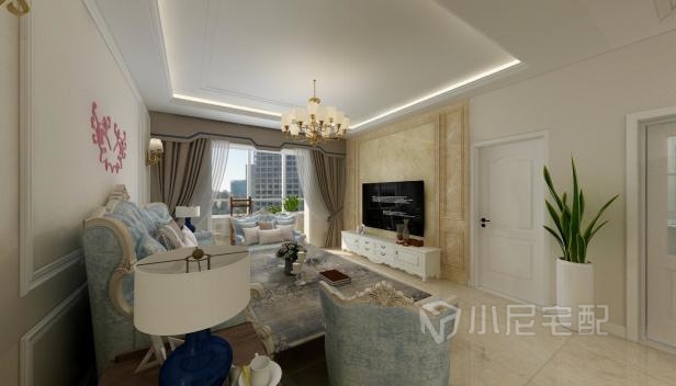 136㎡/三室兩廳兩衛(wèi)/簡約