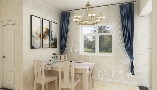 85㎡/兩室一廳一衛(wèi)/歐式