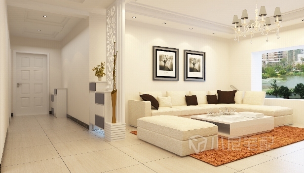 130㎡/三室一廳一衛(wèi)/現(xiàn)代