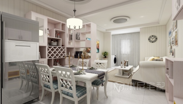 80㎡/兩室兩廳一衛(wèi)/簡約