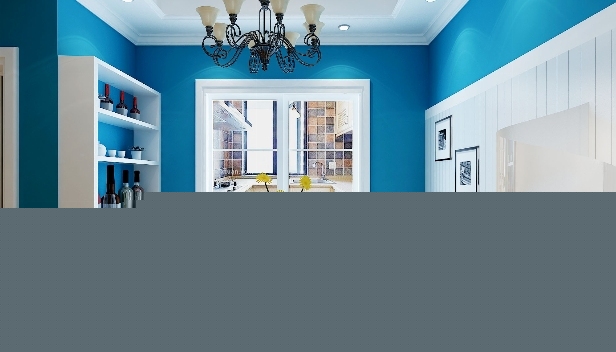 86.7㎡/三室兩廳兩衛(wèi)/地中海