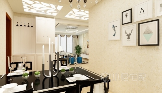 129㎡/三室兩廳兩衛(wèi)/簡約