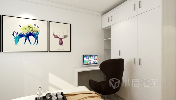 52㎡/一室一廳一衛(wèi)/簡約