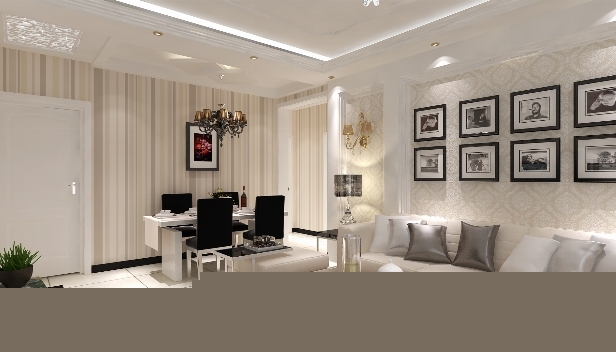 110㎡/三室一廳一衛(wèi)/歐式