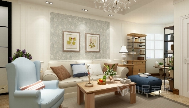 93㎡/三室一廳一衛(wèi)/簡約