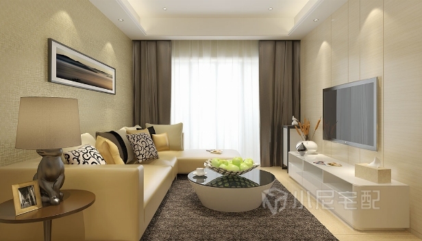 98㎡/兩室兩廳兩衛(wèi)/現(xiàn)代