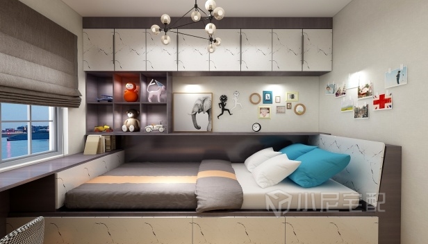 90.05㎡/三室一廳兩衛(wèi)/現(xiàn)代