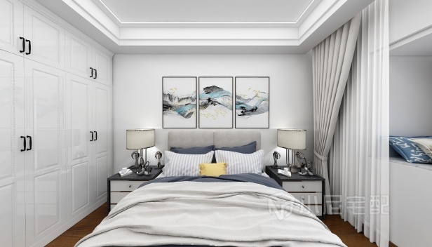 99㎡/三室兩廳一衛(wèi)/現(xiàn)代