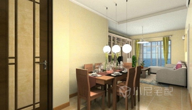 99㎡/三室一廳兩衛(wèi)/簡約