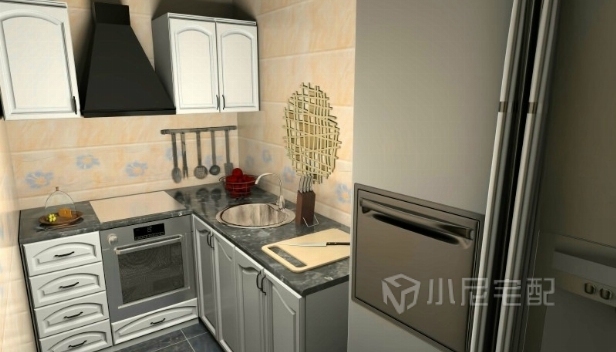 64㎡/兩室兩廳一衛(wèi)/混搭