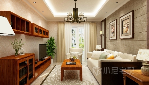 115㎡/三室一廳兩衛(wèi)/中式