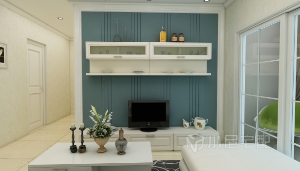 96㎡/兩室一廳一衛(wèi)/現(xiàn)代