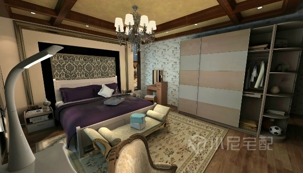 142.33㎡/四室一廳兩衛(wèi)/歐式