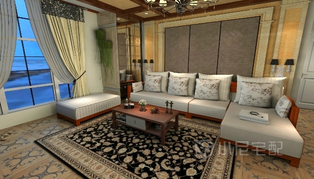 142.33㎡/四室一廳兩衛(wèi)/歐式