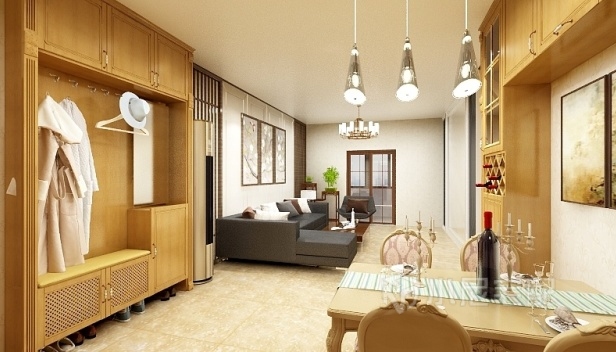 122㎡/三室兩廳一衛(wèi)/美式