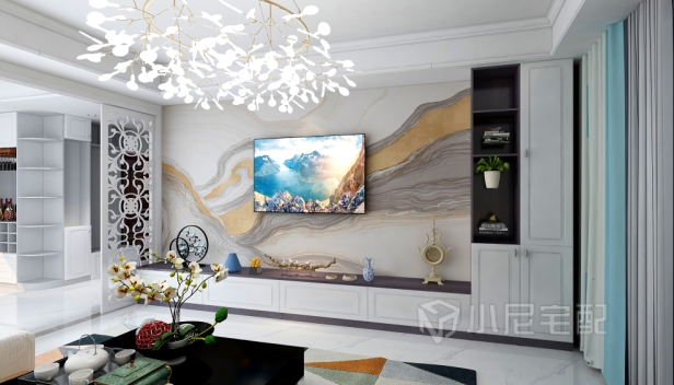 140㎡/三室兩廳兩衛(wèi)/現(xiàn)代