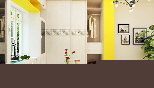 106㎡/三室兩廳兩衛(wèi)/簡約