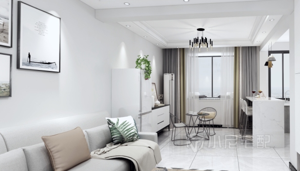 110㎡/兩室兩廳一衛(wèi)/現(xiàn)代