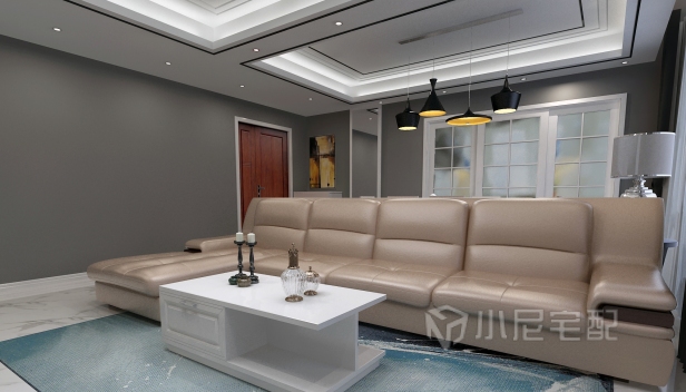 95㎡/兩室一廳一衛(wèi)/簡約