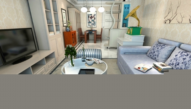 73.89㎡/兩室兩廳一衛(wèi)/現(xiàn)代