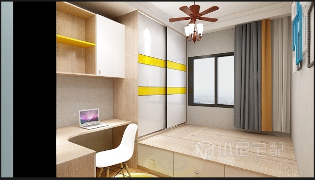 120㎡/三室兩廳兩衛(wèi)/簡約