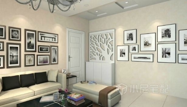 80㎡/兩室一廳一衛(wèi)/現(xiàn)代